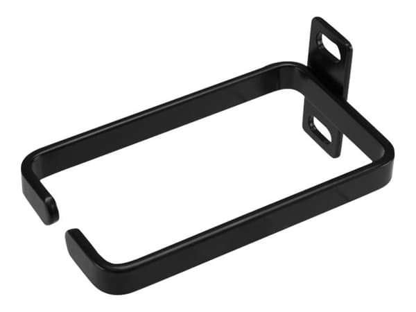 StarTech.com 1U Vertical 2.2 x 3.9in Server Rack Cable Management D-Ring Hook w/ Flexible Opening - Network Rack-Mount Cord Organizer Ring (CMHOOK1U)
