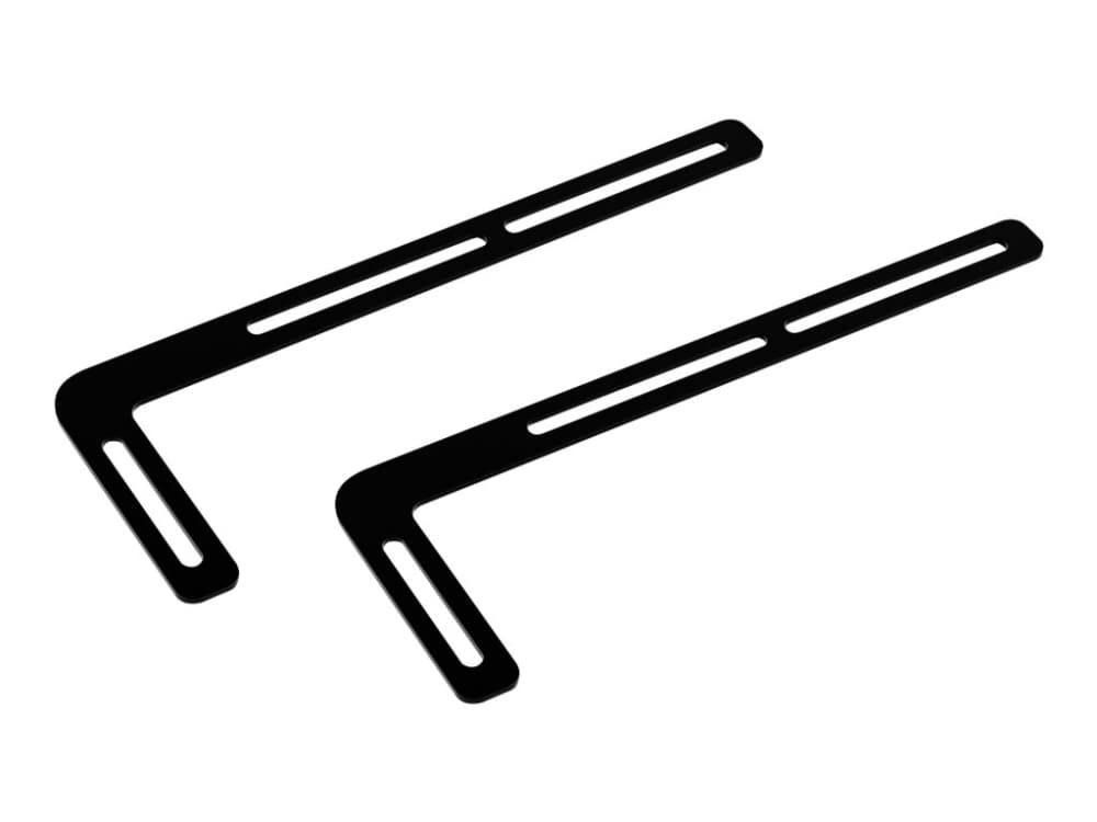 Vogel's SOUND 1250 - Monteringskomponent (2 soundbar-konsoler) - för ljudsystem - svart - bakom platt panel