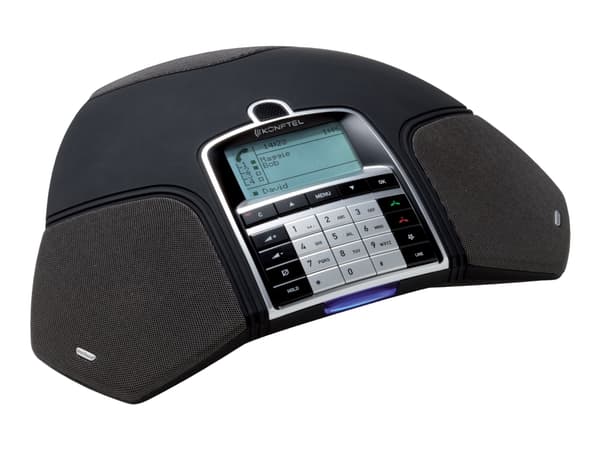 Konftel 300IP - Konferanse-VoIP-telefon - 5-veis anropskapasitet - SIP, SIP v2 - lakrissvart