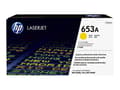 Pikkukuva 1 / 5: HP 653A, alkuperäinen keltainen LaserJet-värikasetti, 16500 sivua, Keltainen, 1 kpl