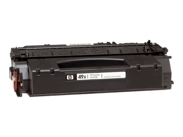 HP 49X - Lång livslängd - svart - original - LaserJet - tonerkassett (Q5949X) - för LaserJet 1160, 1160Le, 1320, 1320n, 1320nw, 1320t, 1320tn, 3390,