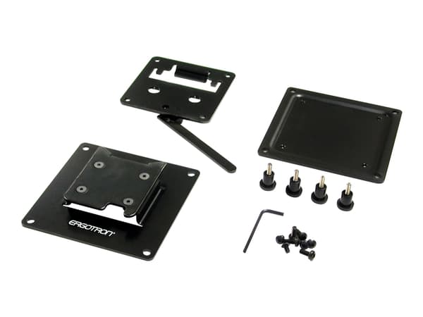 Ergotron FX30 - Monteringssett (veggmontering) - for LCD-skjerm - stål - svart - skjermstørrelse: inntil 27"