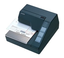 Epson TM U295 - Kvitteringsskriver - punktmatrise - JIS B5 - 16,2 cpi - 7 pin - inntil 2.1 linjer/sek - seriell - mørk grå