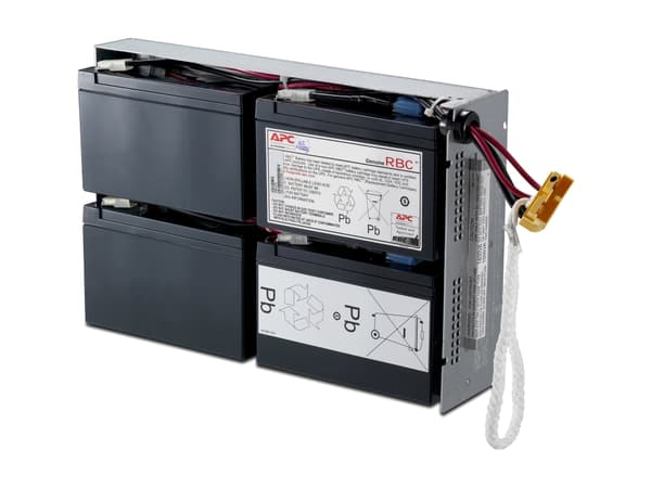 APC Replacement Battery Cartridge #24 - UPS-batteri - blysyre - svart - for P/N: DLA1500RM2U, SU1400R2IBX135, SUA1500R2ICH, SUA1500RM2U-BR, SUA1500RM