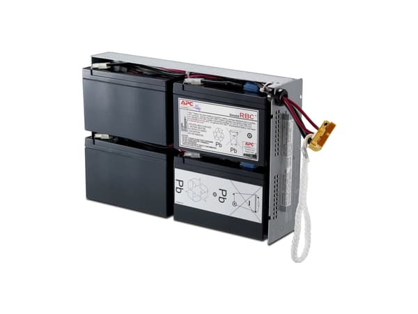 APC Replacement Battery Cartridge #24 - UPS-batteri - blysyre - svart - for P/N: DLA1500RM2U, SU1400R2IBX135, SUA1500R2ICH, SUA1500RM2U-BR, SUA1500RM