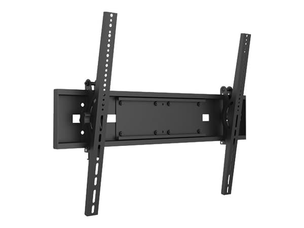 Multibrackets M Universal Wallmount Tilt HD - Monteringssett (tippeveggmontering) - for flatpanel - svart - skjermstørrelse: 63"-110" - monteringsgre