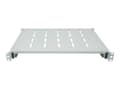 Miniatyrbilde 5 av 5: Intellinet 19" Sliding Shelf, 1U, For 600 to 800mm Depth Cabinets & Racks, shelf depth 350mm, Grey - Rack-hylle - grå, RAL 7035 - 1U - 19"
