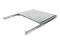 Miniatyrbilde 1 av 5: Intellinet 19" Sliding Shelf, 1U, For 600 to 800mm Depth Cabinets & Racks, shelf depth 350mm, Grey - Rack-hylle - grå, RAL 7035 - 1U - 19"