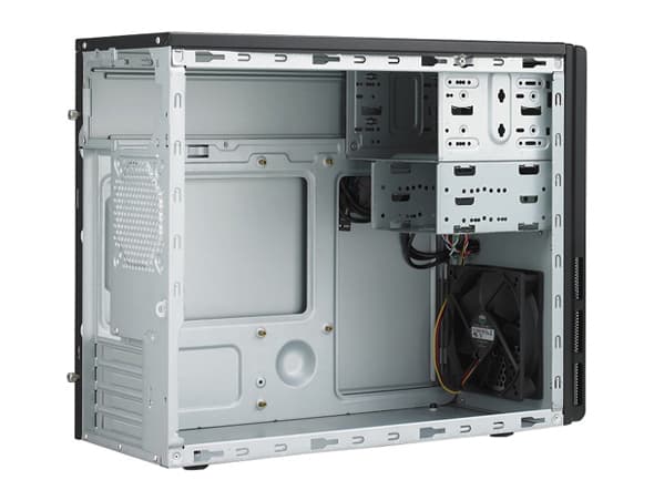 Cooler Master Elite 342 U3 - Tower - micro ATX - ingen strömförsörjning (ATX / PS/2) - svart - USB/ljud