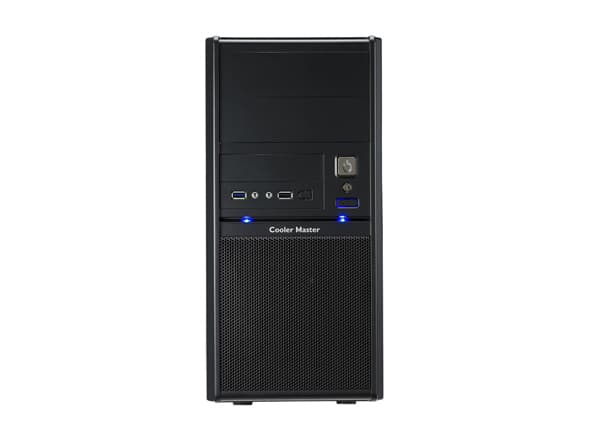 Cooler Master Elite 342 U3 - Tower - micro ATX - ingen strömförsörjning (ATX / PS/2) - svart - USB/ljud