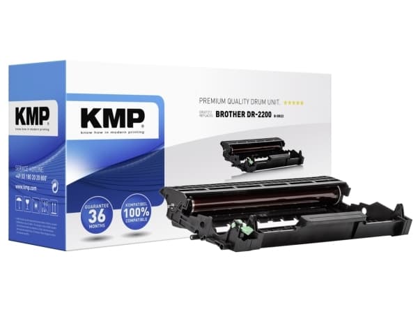 KMP B-DR22 - Kompatibel - trommelsett (alternativ for: Brother DR2000) - for Brother DCP-7055, 7057, 7060, 7065, 7070, HL-2130, 2132, 2135, 2240, 225