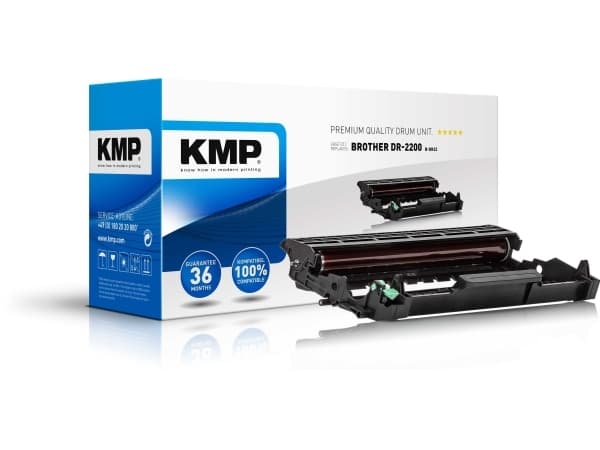 KMP B-DR22 - Kompatibel - trommelsett (alternativ for: Brother DR2000) - for Brother DCP-7055, 7057, 7060, 7065, 7070, HL-2130, 2132, 2135, 2240, 225