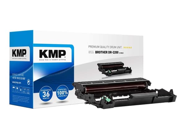 KMP B-DR22 - Kompatibel - trommelsett (alternativ for: Brother DR2000) - for Brother DCP-7055, 7057, 7060, 7065, 7070, HL-2130, 2132, 2135, 2240, 225