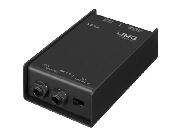 IMG STAGELINE DIB-100 Passiv DI Box 1 kanaler