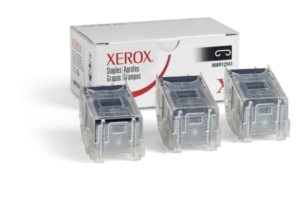 Xerox Nitomalaitteen täyttöpakkaus, Advanced- ja Professional-viimeistelylaite ja käsinitomalaite, 5000 niitit, Xerox, Kiinnitys, Metalli, Musta, Läp