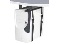 Kondator LiftFix, Pöydälle asennettava keskusyksikköteline, Musta, 330 x 50 x 100 mm, 1,05 kg