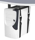 Pikkukuva 2 / 5: Kondator LiftFix, Pöydälle asennettava keskusyksikköteline, Musta, 330 x 50 x 100 mm, 1,05 kg