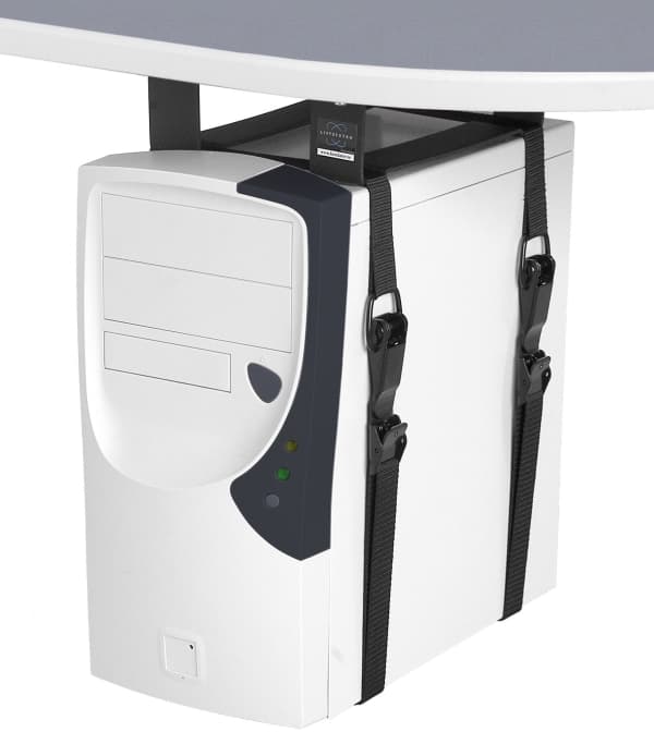 Kondator LiftFix, Pöydälle asennettava keskusyksikköteline, Musta, 330 x 50 x 100 mm, 1,05 kg