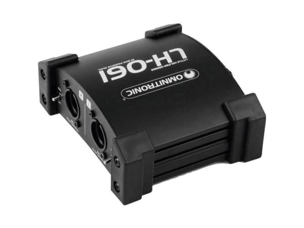 Omnitronic LH-061 PRO Passiivinen DI-boksi 2-kanavainen