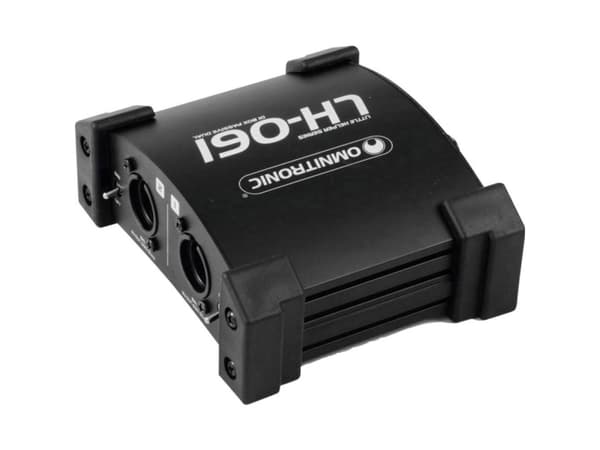 Omnitronic LH-061 PRO Passiivinen DI-boksi 2-kanavainen