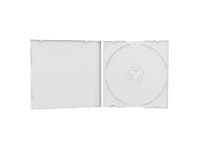 MediaRange - Tynn CD-oppbevaringseske - kapasitet: 1 CD, 1 DVD - blank