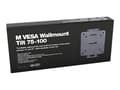Miniatyrbild 3 av 5: Multibrackets M VESA Wallmount Tilt - Monteringssats (väggfäste) - för LCD-display - svart - skärmstorlek: 14"-24" - väggmonterbar