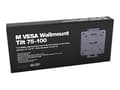 Miniatyrbild 1 av 5: Multibrackets M VESA Wallmount Tilt - Monteringssats (väggfäste) - för LCD-display - svart - skärmstorlek: 14"-24" - väggmonterbar