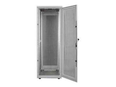 Intellinet Network Cabinet, Free Standing (Standard), 26U, Usable Depth 123 to 773mm/Width 503mm, Grey, Flatpack, Max 1500kg, Server Rack, IP20 rated