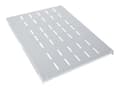 Miniatyrbilde 4 av 5: Intellinet 19" Fixed Shelf, 1U, 600mm Depth, Heavy-Duty, Max 100kg, Grey - Rack-hylle - grå, RAL 7035 - 1U - 19"