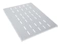 Miniatyrbilde 5 av 5: Intellinet 19" Fixed Shelf, 1U, 600mm Depth, Heavy-Duty, Max 100kg, Grey - Rack-hylle - grå, RAL 7035 - 1U - 19"