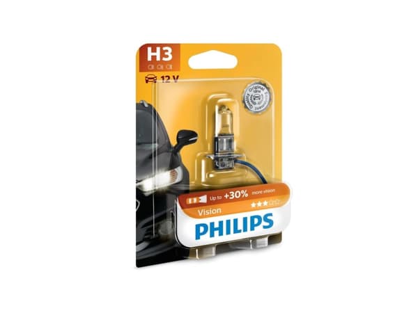 Philips Vision 12336PRB1 Bedre sikt, 55 W, 12 V, H3, 3200 K, 1 stykker