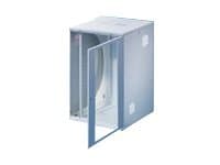 Rittal DK FlatBox - Rack - veggmonterbar - lysegrå, RAL 7035 - 12U - 19"