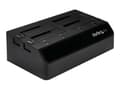 Miniatyrbilde 4 av 5: StarTech.com 4-Bay USB 3.0 to SATA Hard Drive Docking Station, USB Hard Drive Dock, External 2.53.5 SATA III (6Gbps) SSDHDD Docking Station, Hot-Swap