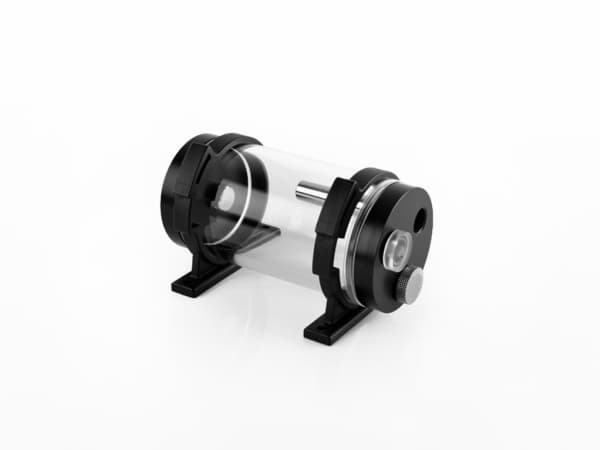 Bitspower BP-WTZM100P-BK, Vannblokk, Akryl, Polyoksymetylen (POM), Sort, Gjennomsiktig, 1/4", 120 mm, 6 cm
