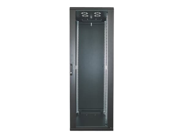 Intellinet Network Cabinet, Free Standing (Standard), 22U, Usable Depth 123 to 573mm/Width 503mm, Black, Assembled, Max 1500kg, Server Rack, IP20 rat