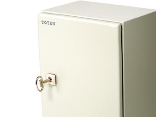 TOTEN CB.1034.900 - Rack - väggmontering - grå, RAL 7035, RAL 2000