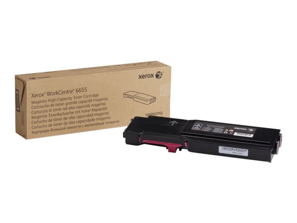 Xerox WorkCentre 6655 - Hög kapacitet - magenta - original - tonerkassett - för WorkCentre 6655