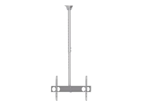 Sunne PL-C62 - Monteringssett (takbrakett) - for flatpanel - stål - sølv - skjermstørrelse: 37"-63" - monteringsgrensesnitt: inntil 800 x 400 mm