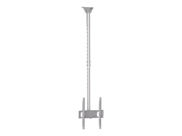 Sunne PL-C62 - Monteringssett (takbrakett) - for flatpanel - stål - sølv - skjermstørrelse: 37"-63" - monteringsgrensesnitt: inntil 800 x 400 mm