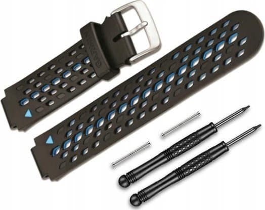 Garmin Forerunner 620 - Bånd for GPS-ur - svart/blå - for Forerunner 620