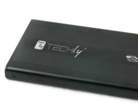 Techly I-CASE SU3-25B, 2.5", SATA, 5 Gbit/s, Sort Sort