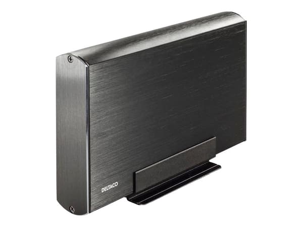 DELTACO MAP-GD34U3 - Lagringspakke - 3,5" - SATA 6Gb/s - USB 3.0 - svart