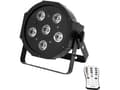 Miniatyrbild 1 av 3: Eurolite SLS-603 LED-PAR-projektør Antal LEDer: 6 x 3 W Sort