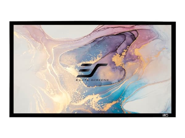 Elite Screens "Sable Frame ER120WH1" Rahmenleinwand 265,5cm x 149,3cm (BxH) 16:9, 3,05 m (120"), 2,66 m, 149,3 cm, 16:9