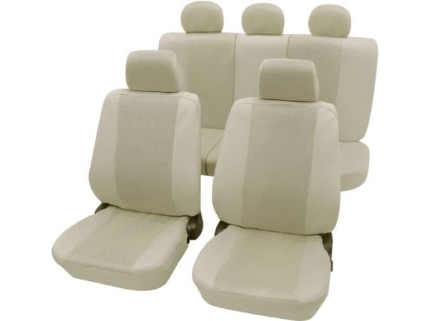Petex 26174809 Sydney Sædebetræk 11 dele Polyester Beige Førersædet , Passagersædet , Bagsædet