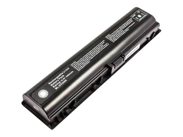 CoreParts - Batteri til bærbar PC (tilsvarer: HP 417066-001, HP 411462-421, HP EV088AA, HP EX941AA) - litiumion - 6-cellers - 4800 mAh - svart - for