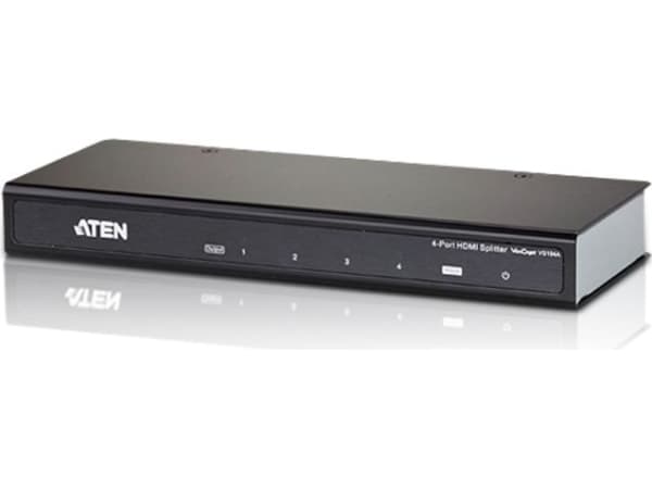 ATEN VanCryst VS184A - Video/lyd-splitter - 4 x HDMI - stasjonær