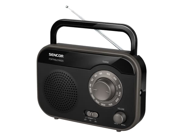 Sencor SRD 210 - Personlig radio - 1 watt - svart