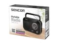 Miniatyrbilde 4 av 5: Sencor SRD 210 - Personlig radio - 1 watt - svart