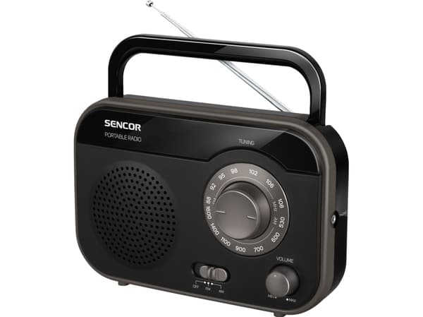 Sencor SRD 210 - Personlig radio - 1 watt - svart
